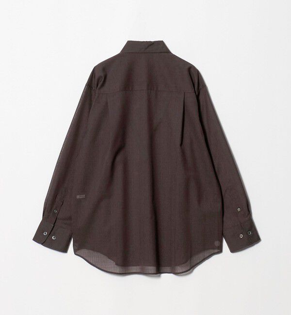 BEAUTY&YOUTH UNITED ARROWS「毛ポリエステル ソリッド＆チェック レギュラーカラーシャツ ウォッシャブル」|シャツ・ブラウス|