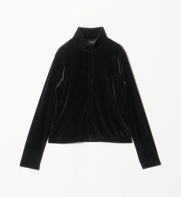 STEVEN ALAN「＜Steven Alan＞ベロア ジップ カーディガン」|カーディガン|