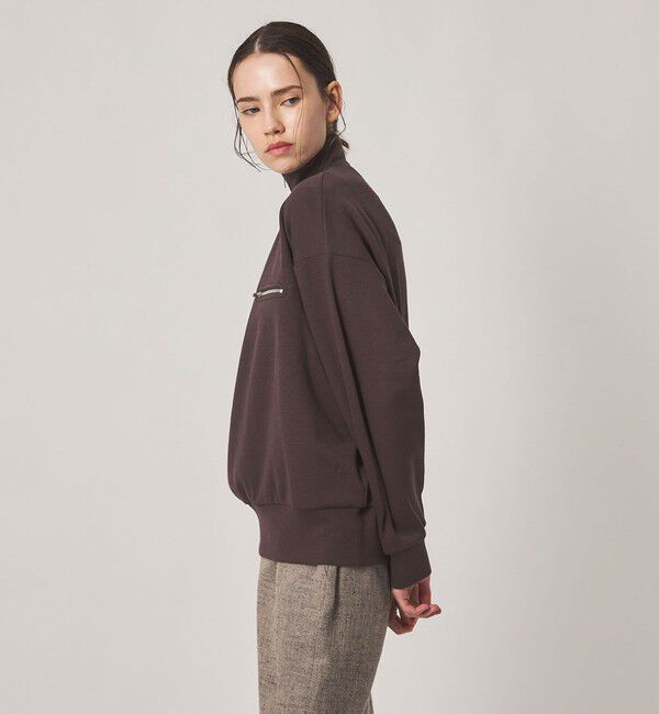 STEVEN ALAN「＜Steven Alan＞ハーフ ジップ プルオーバー」|Tシャツ・カットソー|