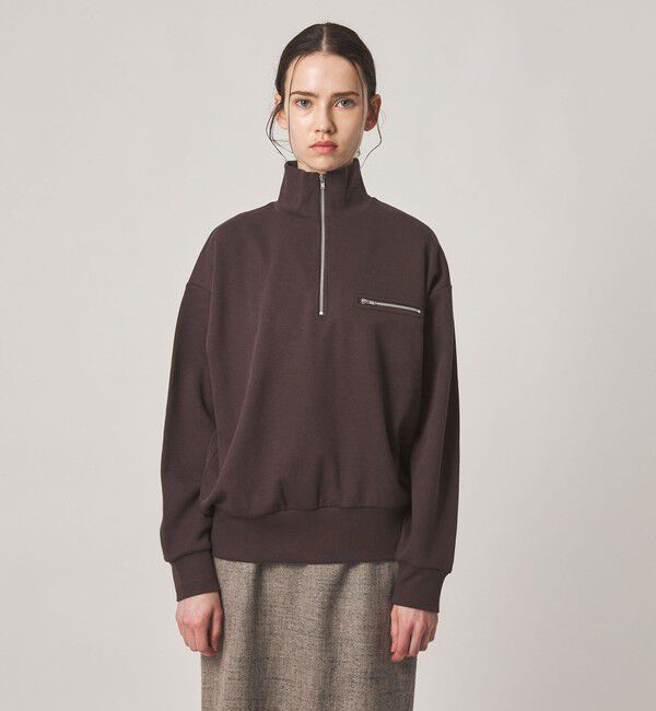 STEVEN ALAN「＜Steven Alan＞ハーフ ジップ プルオーバー」|Tシャツ・カットソー|