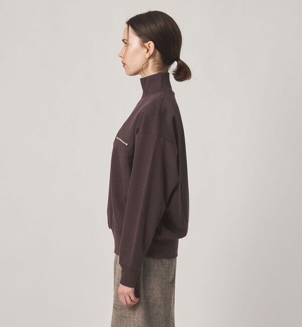 STEVEN ALAN「＜Steven Alan＞ハーフ ジップ プルオーバー」|Tシャツ・カットソー|