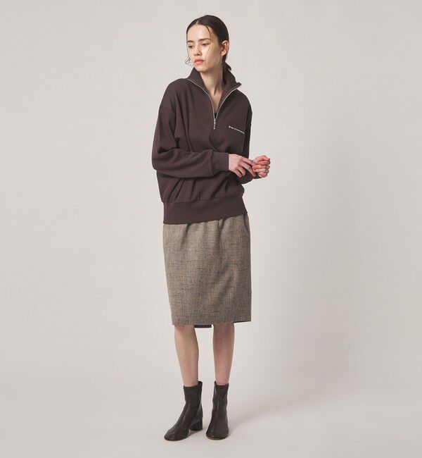 STEVEN ALAN「＜Steven Alan＞ハーフ ジップ プルオーバー」|Tシャツ・カットソー|