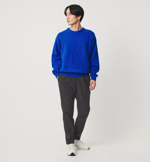 BEAUTY&YOUTH UNITED ARROWS「トリコット コーデュロイ 1プリーツ イージー パンツ NO.5 ヨコストレッチ」|チノ|