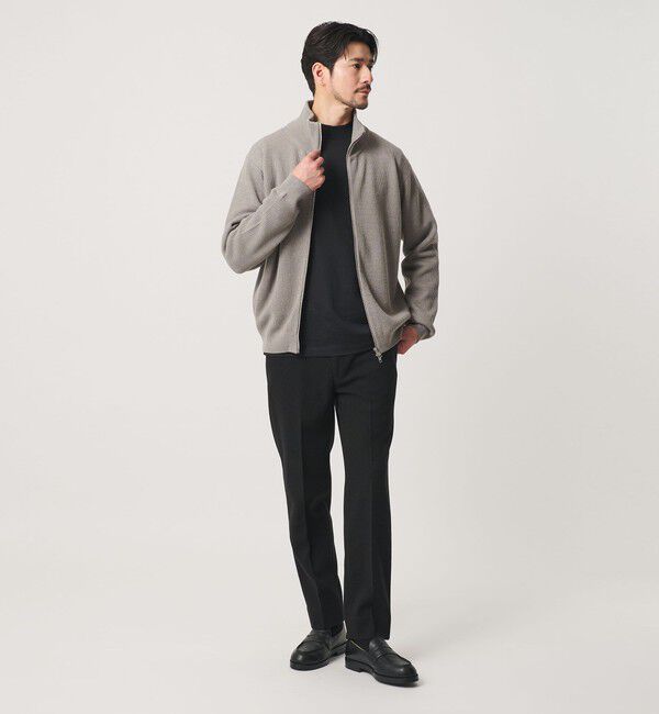 BEAUTY&YOUTH UNITED ARROWS「【WEB限定 WARDROBE SMART】ウォッシャブル ドライバーズジャケット」|カーディガン|