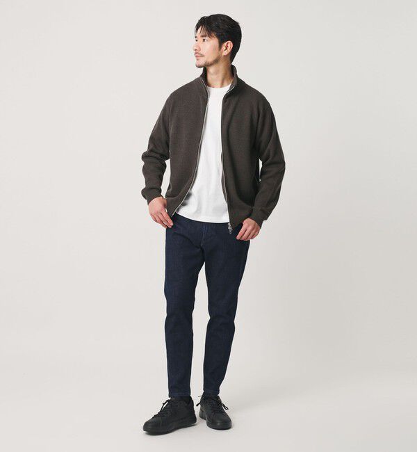 BEAUTY&YOUTH UNITED ARROWS「【WEB限定 WARDROBE SMART】ウォッシャブル ドライバーズジャケット」|カーディガン|