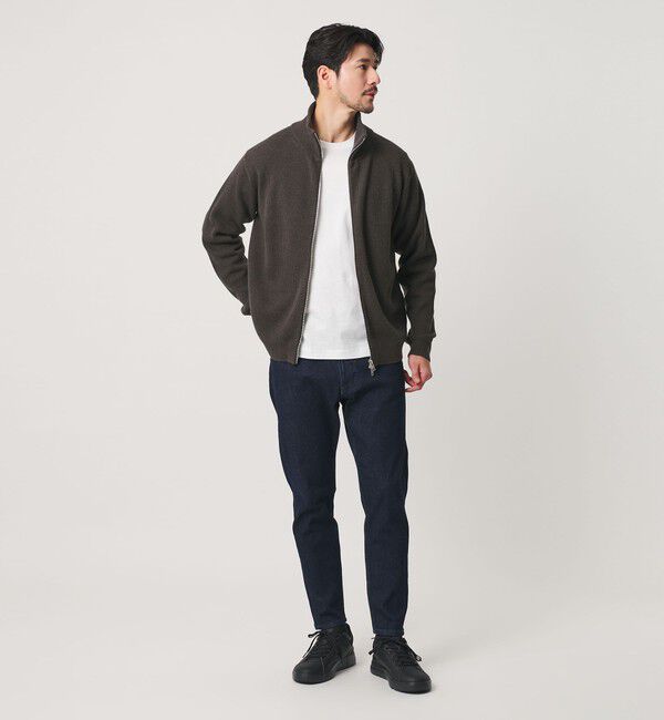 BEAUTY&YOUTH UNITED ARROWS「【WEB限定 WARDROBE SMART】ウォッシャブル ドライバーズジャケット」|カーディガン|