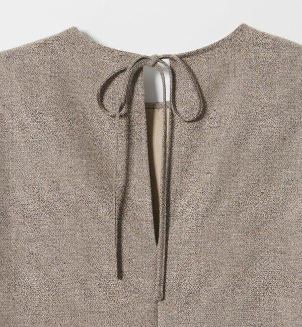 STEVEN ALAN「＜Steven Alan＞ツイードライク バックリボン ワンピース」|ワンピース|