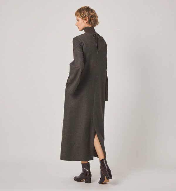 STEVEN ALAN「＜Steven Alan＞ツイードライク バックリボン ワンピース」|ワンピース|