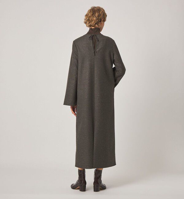 STEVEN ALAN「＜Steven Alan＞ツイードライク バックリボン ワンピース」|ワンピース|