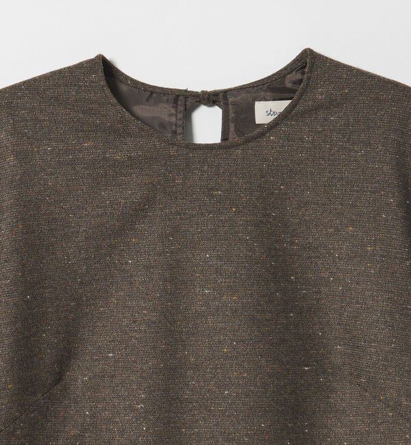 STEVEN ALAN「＜Steven Alan＞ツイードライク バックリボン ワンピース」|ワンピース|