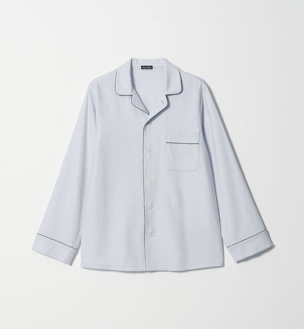 STEVEN ALAN「＜Steven Alan＞パイピング シャツ」|シャツ・ブラウス|LT.BLUE