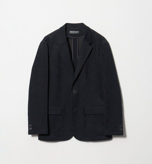 BEAUTY&YOUTH UNITED ARROWS「ブラッシュド ツイル 2B コンフォート ジャケット セットアップ対応 ヨコストレッチ」|テーラードジャケット|NAVY