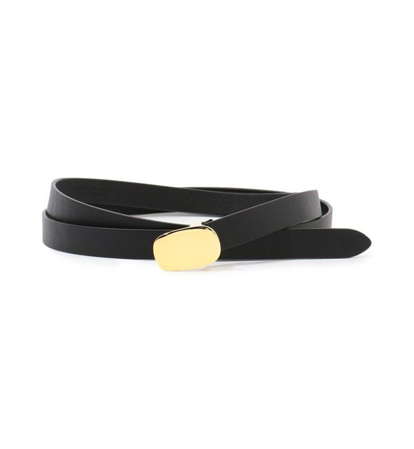 TOMORROWLAND GOODS「【別注】Anderson's&times;TOMORROWLAND LONG BELT GOLD BUCKLE」|ベルト|19 ブラック