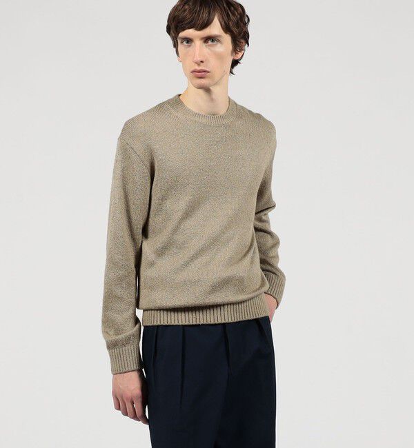 TOMORROWLAND MENS「TOMORROWLAND tricot シルク クルーネックニット」|ニット・セーター|