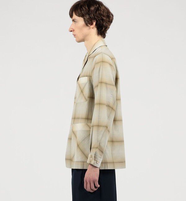 TOMORROWLAND MENS「【別注】PENDLETON コットンシルク トップスタージャケット」|テーラードジャケット|