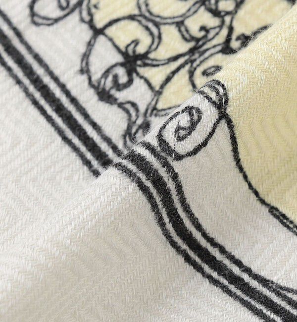 TOMORROWLAND GOODS「【別注】manipuri VIALGGE ウールシルク スカーフ」|ストール|