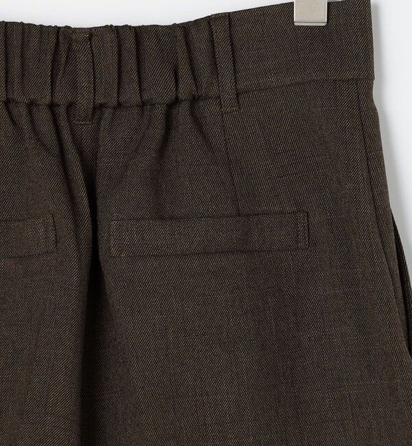 NOLLEY'S「《セットアップ対応》ウォッシャブルウール調ストレッチハーフパンツ」|その他|