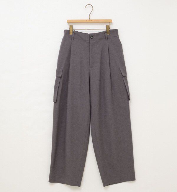 Rie Miller「《セットアップ対応》ウォッシャブルソフトカーゴパンツ」|カーゴ|