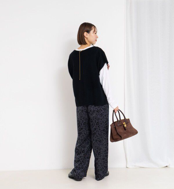 NOLLEY'S「ウォッシャブルレオパードプリントパンツ」|その他|