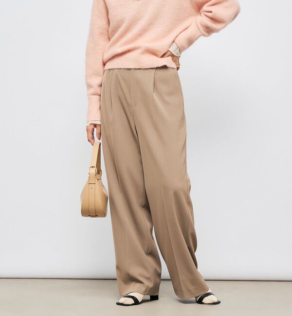 NOLLEY'S sophi「ウォッシャブル強撚ツイルワイドパンツ」|その他|