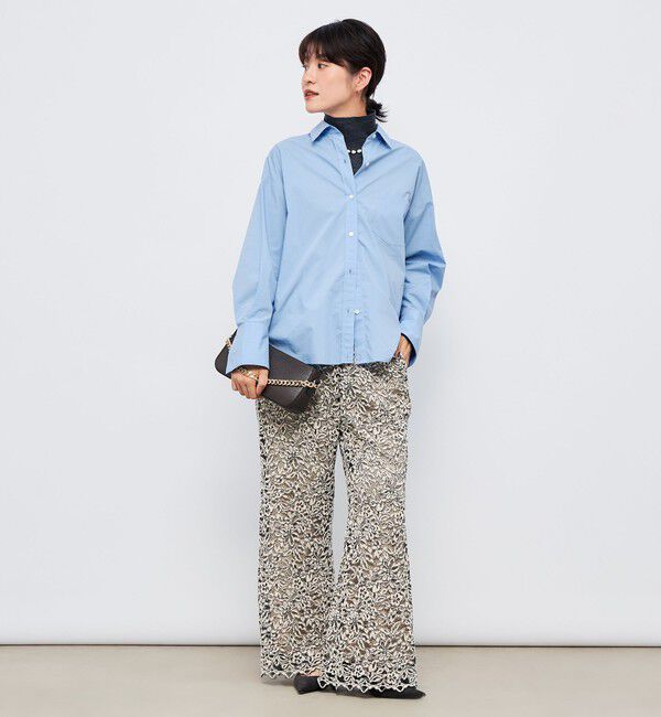NOLLEY'S sophi「モールレースセミフレアパンツ」|その他|