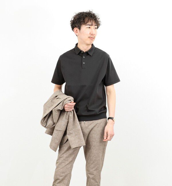 NOLLEY'S goodman「《ビジカジ対応》シルケットスムース ドレスポロシャツ / ビズポロ 26SS」|ポロシャツ|