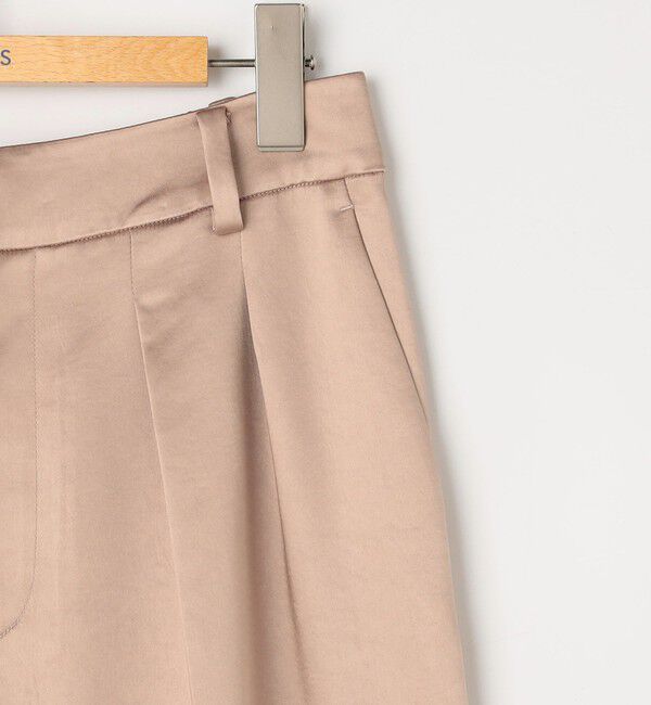 NOLLEY'S「ウォッシャブル2タックサテンワイドパンツ」|その他|