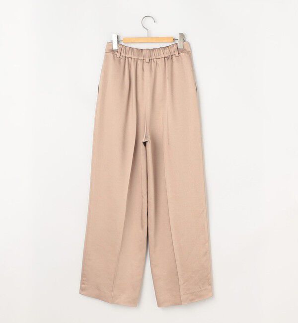 NOLLEY'S「ウォッシャブル2タックサテンワイドパンツ」|その他|