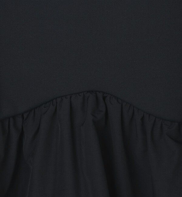 NOLLEY'S「《セットアップ対応/UVカット/2WAYストレッチ》ウォッシャブダルンボール裾フリルプルオーバー」|Tシャツ・カットソー|