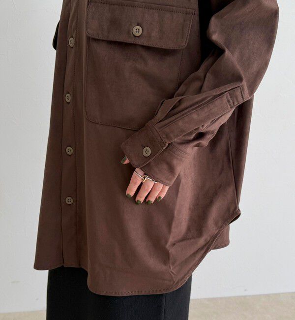 fredy emue「【LANCER CLOTHING CORPORATION】OVER SHIRTS SUEDE」|シャツ・ブラウス|