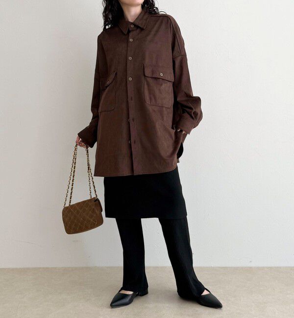 fredy emue「【LANCER CLOTHING CORPORATION】OVER SHIRTS SUEDE」|シャツ・ブラウス|