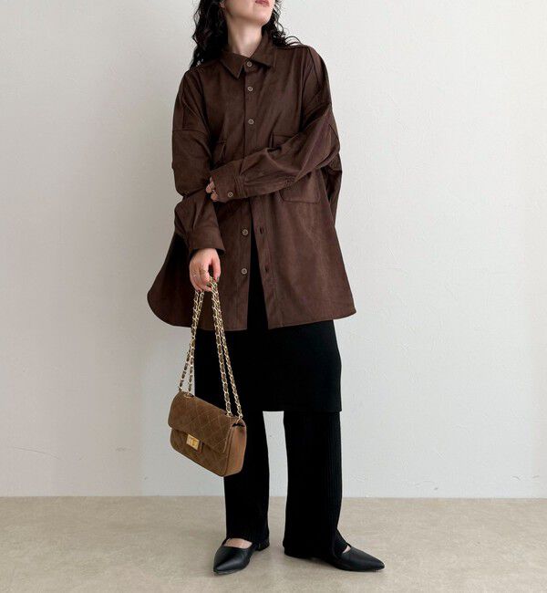 fredy emue「【LANCER CLOTHING CORPORATION】OVER SHIRTS SUEDE」|シャツ・ブラウス|