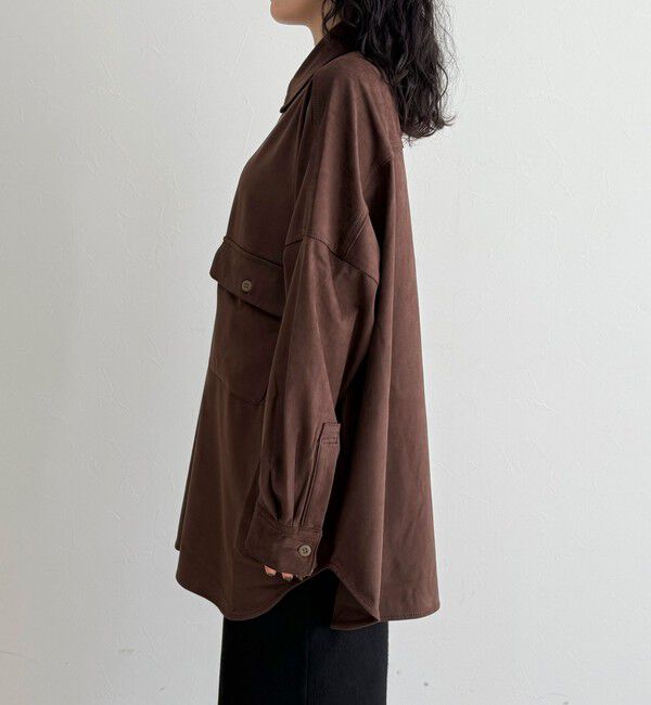 fredy emue「【LANCER CLOTHING CORPORATION】OVER SHIRTS SUEDE」|シャツ・ブラウス|