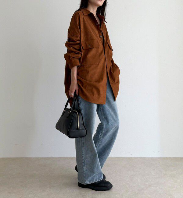 fredy emue「【LANCER CLOTHING CORPORATION】OVER SHIRTS SUEDE」|シャツ・ブラウス|