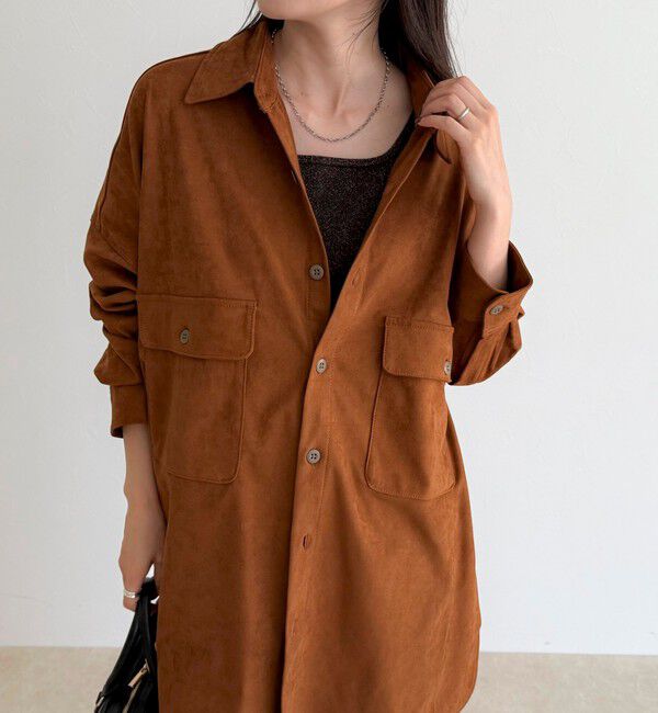 fredy emue「【LANCER CLOTHING CORPORATION】OVER SHIRTS SUEDE」|シャツ・ブラウス|