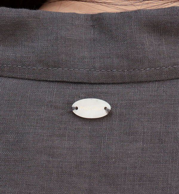 fredy emue「LINEN100 クロップドシャツ」|シャツ・ブラウス|