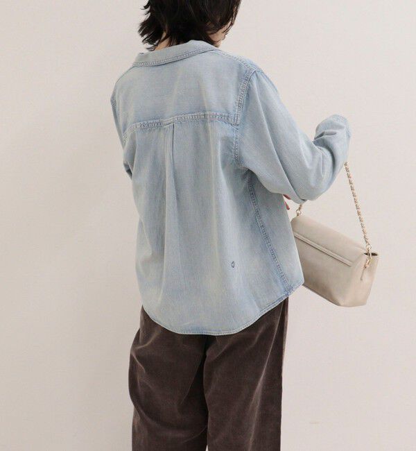 fredy emue「クロップドデニムジャケットシャツ」|シャツ・ブラウス|