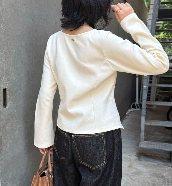 fredy emue「アシメデザインポンチブラウス」|Tシャツ・カットソー|