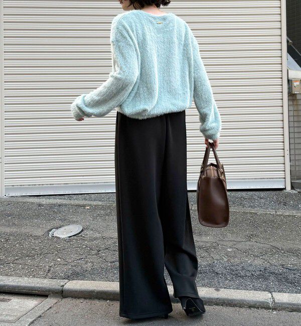 fredy emue「シャギー裾タックプルオーバー」|Tシャツ・カットソー|