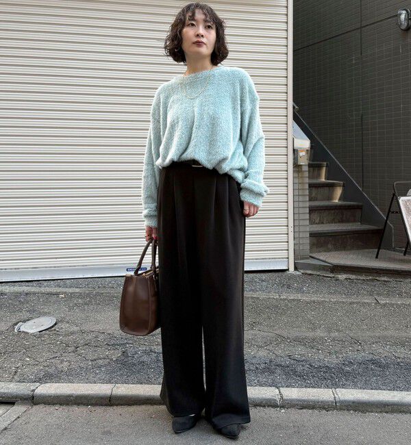 fredy emue「シャギー裾タックプルオーバー」|Tシャツ・カットソー|