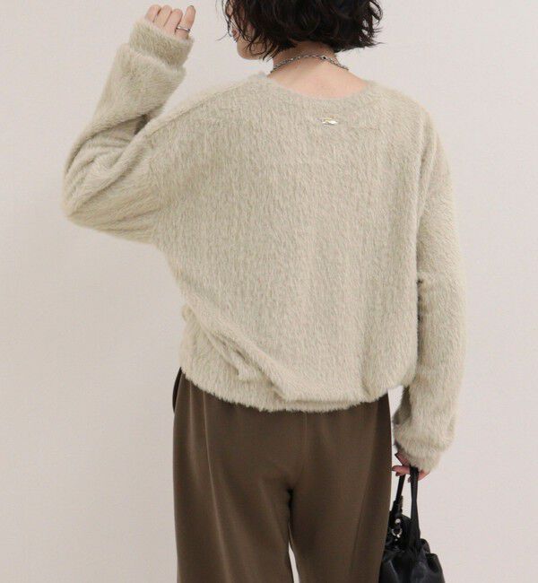 fredy emue「シャギー裾タックプルオーバー」|Tシャツ・カットソー|