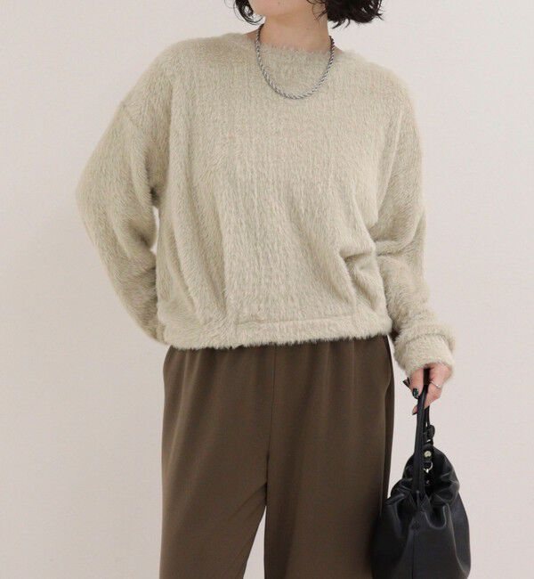 fredy emue「シャギー裾タックプルオーバー」|Tシャツ・カットソー|