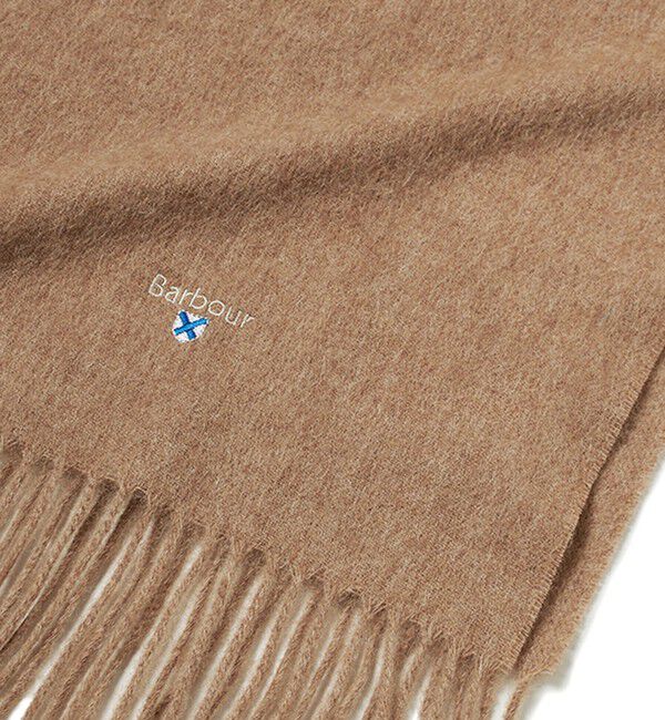 GLOSTER「【BARBOUR/バブアー】PLAIN LAMBSWOOL SCARF」|マフラー|