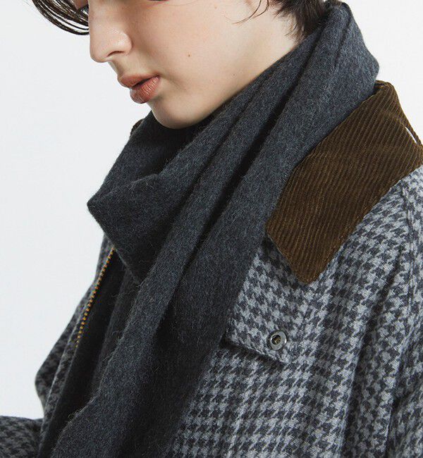 GLOSTER「【BARBOUR/バブアー】PLAIN LAMBSWOOL SCARF」|マフラー|