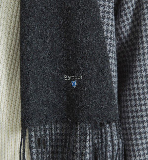 GLOSTER「【BARBOUR/バブアー】PLAIN LAMBSWOOL SCARF」|マフラー|