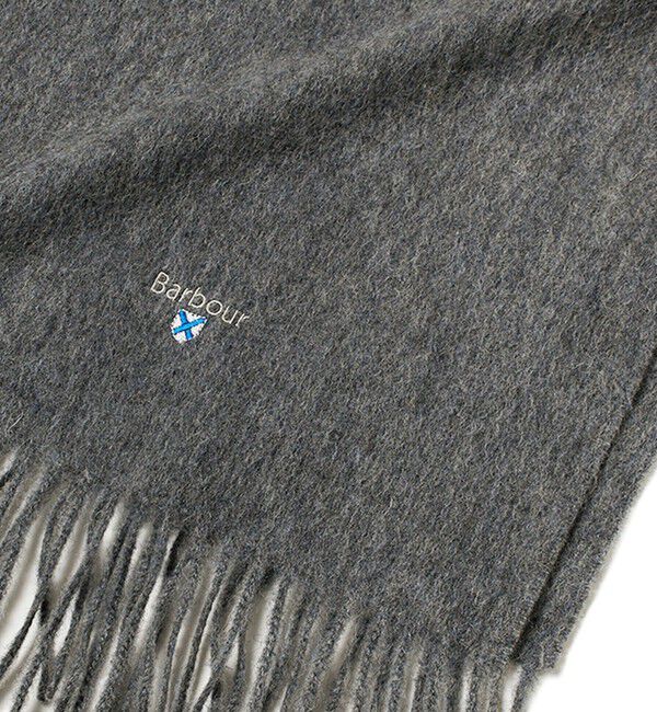 GLOSTER「【BARBOUR/バブアー】PLAIN LAMBSWOOL SCARF」|マフラー|