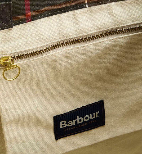 GLOSTER「【BARBOUR/バブアー】TELFIELD TARTAN TOTE BAG」|トートバッグ|