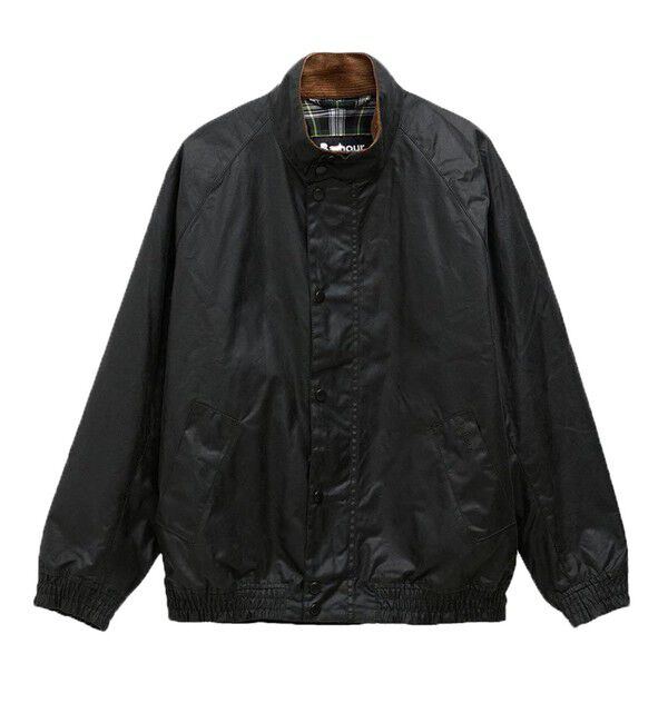 GLOSTER「【BARBOUR】【TRANSPORT / トランスポート】スタンドカラー ワックスブルゾン」|ブルゾン・スタジャン|オリーブ