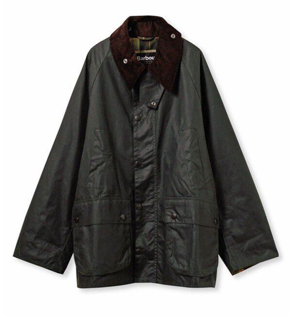 GLOSTER「【BARBOUR】【BEDALE / ビデイル】ワックスジャケット オーバーサイズフィット」|ブルゾン・スタジャン|オリーブ