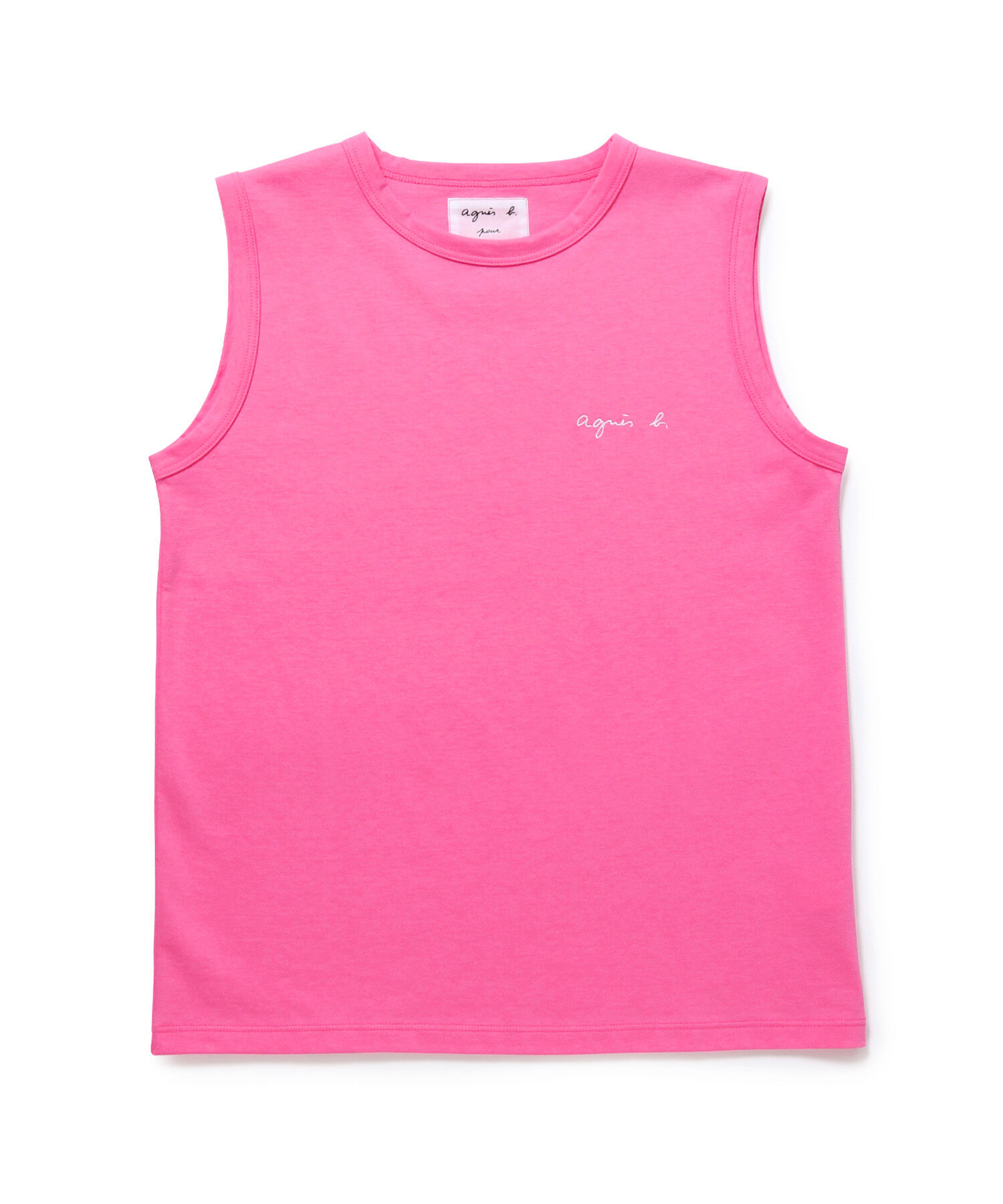 ADAM ET ROPE'「【agnes b. pour ADAM ET ROPE'】SLEEVELESS T-SHIRTS」|タンクトップ|
